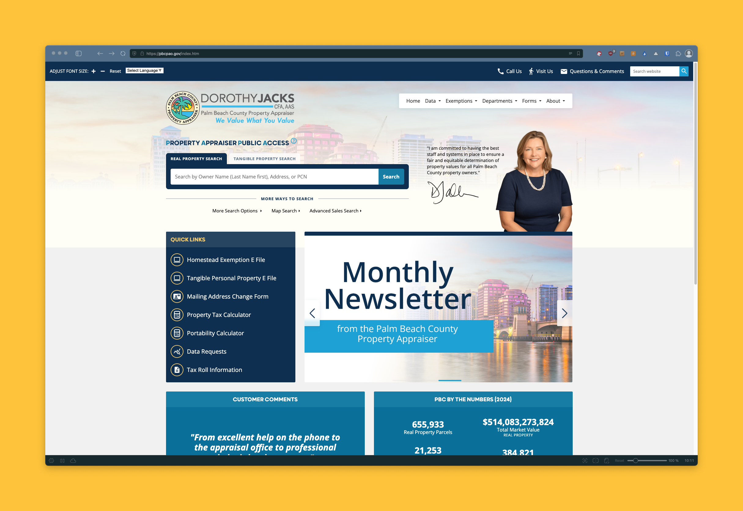 Case Study: Palm Beach County Property Appraiser