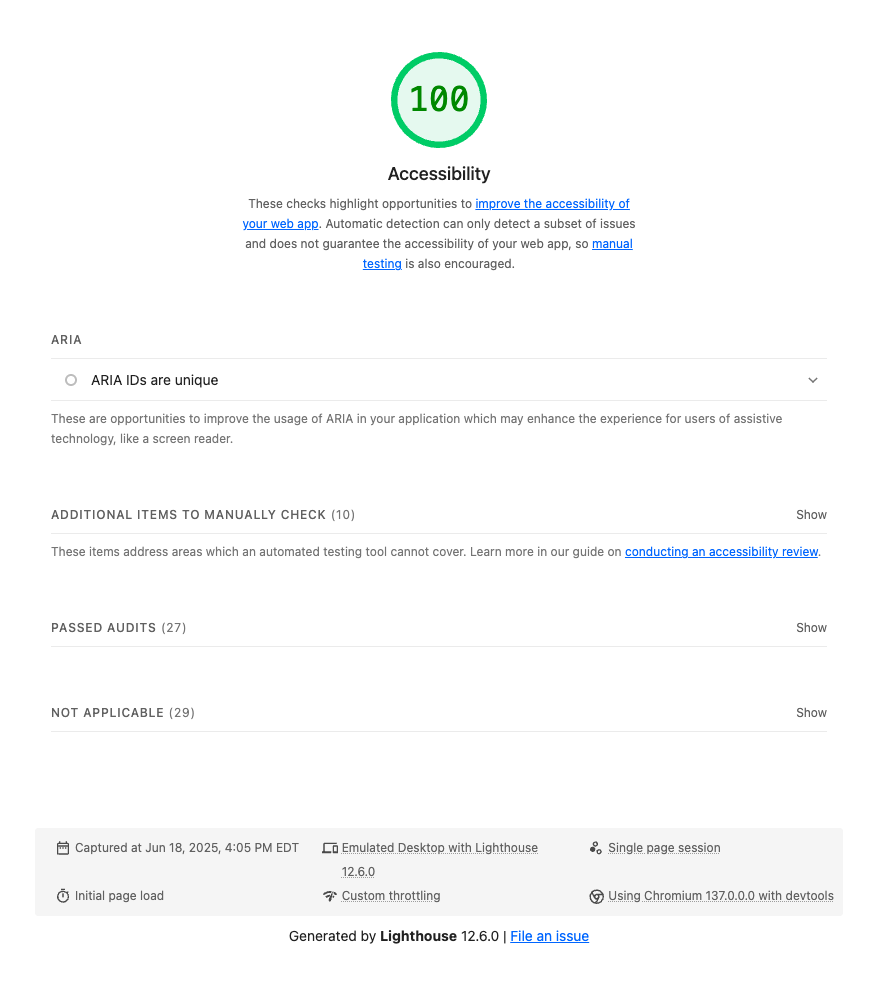 WCAG ADA Compliance and CSP Updates